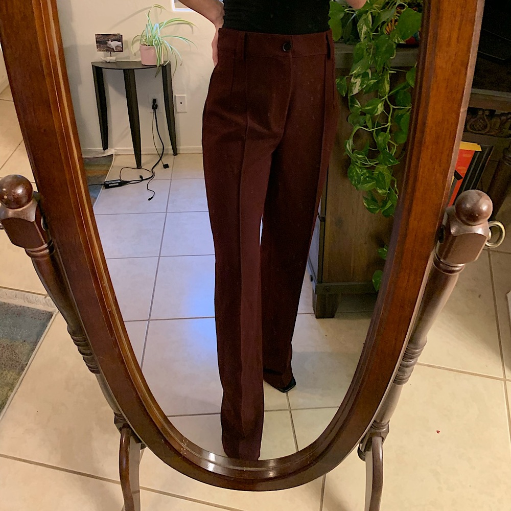 FULL LENGTH ZARA STRAIGHT LEG FRANCOISE PANTS NWT